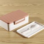 One Layer Japanese Disposable Bento Box Containers With Lid for sale