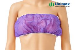 China Unimax Medical Breathable Disposable Bra With Ties supplier