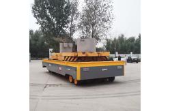 China Customized Concrete Products 50 Tons Electric Steerable Transfer Cart supplier