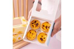 China Egg Tart Packaging Made Simple and Convenient with Customizable Cake Containers supplier