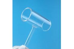 China Wholesale Clear Quartz Glass Tee Pipe supplier