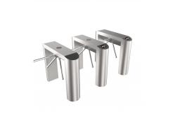 China Access Control AC 220V Brush Motor Tripod Turnstile Gate supplier