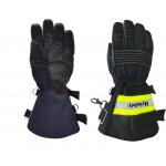 Long cuff EN659 certified Firefighter Gloves with Impact Protection for sale