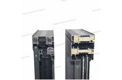 China Popular Design Thermal Insulation Broken Bridge Aluminum Push-Pull System Window supplier