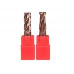 HRC 45 - 60 Deg Solid Crabide End Mill 0.5 - 20mm Diameter High Efficiency for sale