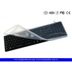 Removable Waterproof Silicone USB Keyboard For Harsh Industrial