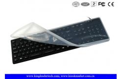 China Removable Waterproof Silicone USB Keyboard For Harsh Industrial supplier