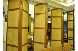 China Folding Hanging Acoustic Diffuser Panels , 65mm Training Room Folding Partition supplier