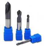 Alloy Coating Tungsten Steel Tool Aluminum Cnc Machining / Chamfer Milling Cutter for sale