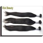 Peruvian Remy Virgin Human Hair Extensions , Silky Straight Wave