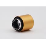 FEA15  Smooth Ribber Aluminium Perfume Bottle Caps rust proof