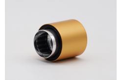 China FEA15  Smooth Ribber Aluminium Perfume Bottle Caps rust proof supplier