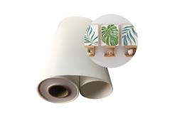 China Aqueous Inkjet Printing Polyester Canvas Rolls For Wide Format Printing supplier