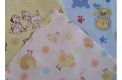 China 57/58'' 100 Cotton Flannel Fabric White Flannel Cotton Fabric supplier