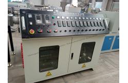 China Customized Two Screw Plastic Pipe Production Line With 38cr Moaia Screw supplier