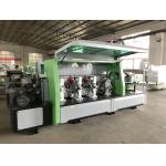 Automatic Edge Banding Machine With Gluing End Trimming Double Trimming Scraping Buffing 6 Functions for sale