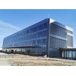 Prefabricated Multi Storey Buildings , Prefab Metal Office Buildings Steel Structure