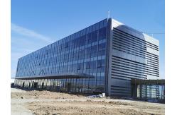 China Prefabricated Multi Storey Buildings , Prefab Metal Office Buildings Steel Structure supplier