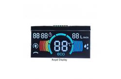 China VA Speedometer TFT LCD Panel E Bike Meter With Zebra FPC Connector supplier
