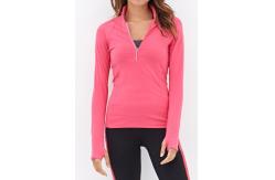 China Sports Ladies Running Plain Lightweight Pink SGS Miqi Women Yoga Jacket supplier