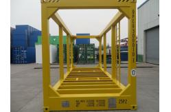 China 20ft High Cube Container Frame , ISO Shipping Container Steel Customized Size supplier