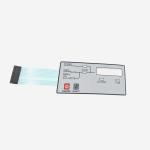 Customized PET Membrane Switch Overlay With LED LGF Backlight Multifunctional for sale