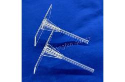 China High Temp Laboratory Quartz Glass Tripod Corrosion Resistant supplier