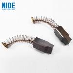 Power Tool Carbon Brush For DC AC Motor Spare Parts Customized for sale