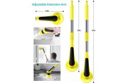 China 300rpm Electric Spin Scrubber Adjustable Extension Handle Cleaning Tools supplier