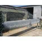 PVC Coated Gabion Basket Mesh With 2.2mm - 3.4mm Lacing Wire for sale
