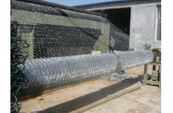China PVC Coated Gabion Basket Mesh With 2.2mm - 3.4mm Lacing Wire supplier
