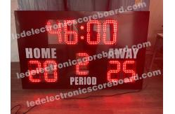 China Standard Ecomomy Electronic LED Football Scoreboard IP65 Waterproof supplier