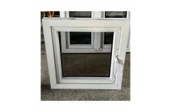 China PVC Tilt And Turn Double Glazed Casement Impact Windows Hurricane Proof supplier