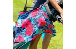 China Lightweight Microfiber Golf Towel Highly Durable For Superior Performance supplier
