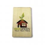 Eco Friendly Bamboo Wooden RFID Hotel Key Card 85.5mm X 54mm Size for sale