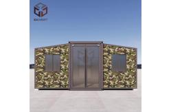 China Modern Fold Out House Expandable Shipping Container Homes Green Blue Red White supplier