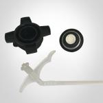 1Inch Gun Type Pu Foam Spray Can Valve With Tube And Cap For Construction Materials Cans for sale