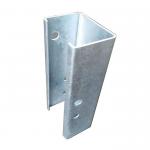 Q235 Q345 W Beam Guardrail Hot Dip Galvanized Guardrail Spacer for Highway Safety for sale