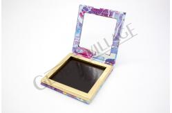 China Single Open Blank Makeup Palette Empty Magnetic Customized C2S Paper supplier