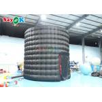 Customized Air 360 Photo Booth Enclosure Inflatable Cube Backdrop Tent For Party for sale