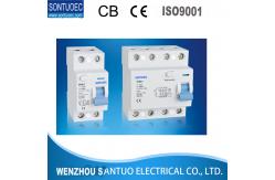 China Plastic AC Residual Current Device , 4 Pole RCCB Safety Performance supplier