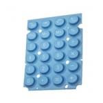 OEM Heat Resistant Silicone Keyboard 50 Shore A For Calculate