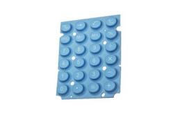 China OEM Heat Resistant Silicone Keyboard 50 Shore A For Calculate supplier