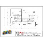 80 To 120 Cpm Automatic Liquid Filling Line Aerosol Filling Production Line for sale