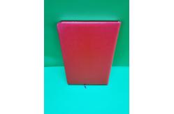China OEM PU Leather Cover Embossing Custom Printed Notebooks For Gluing Binding supplier