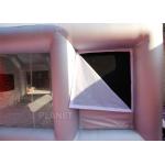 Automatic Car Inflatable Spray Paint Booth 6mx4mx3m With Logo Printing
