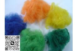 China Pure Recycled Polyester Staple Fibre B Grade With 100% Material supplier