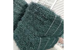 China Double Twisted HDG Galvanized 8x10cm Gabion Baskets Stone Filled Wire Cages supplier
