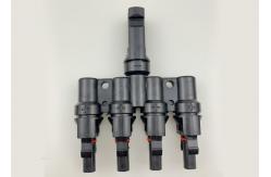 China Photovoltaic Solar Branch Connector Electrical T Parallel Connector 4000W supplier