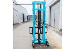 China Mechanical Manual Hand Pallet Stacker , Electric Straddle Stacker 5T supplier